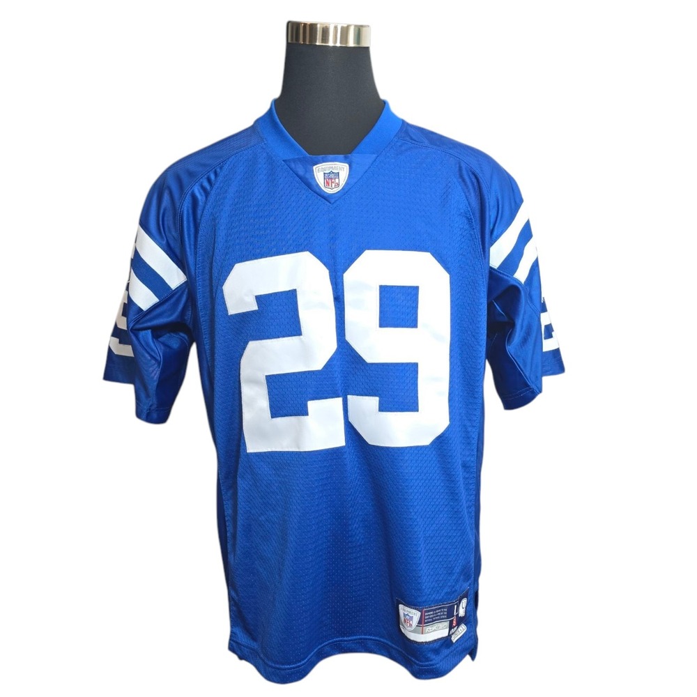 JOSEPH ADDAI #29 INDIANAPOLIS‎ COLTS REEBOK SEWN MENS SIZE L  JERSEY